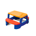 Mesa infantil com assento Azul