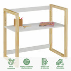 Mesa Infantil Desenho Regulável Madeira Montessoriana Suza Na