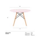 Mesa Infantil Eames Junior - Rosa