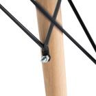 Mesa Infantil Eiffel 70 Cm - Preto