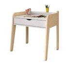 Mesa Infantil Em Madeira Maciça E Mdf Corujinha Casatema Made