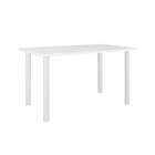 Mesa Infantil Retangular Laura Branca