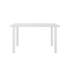 Mesa Infantil Retangular Laura Branca