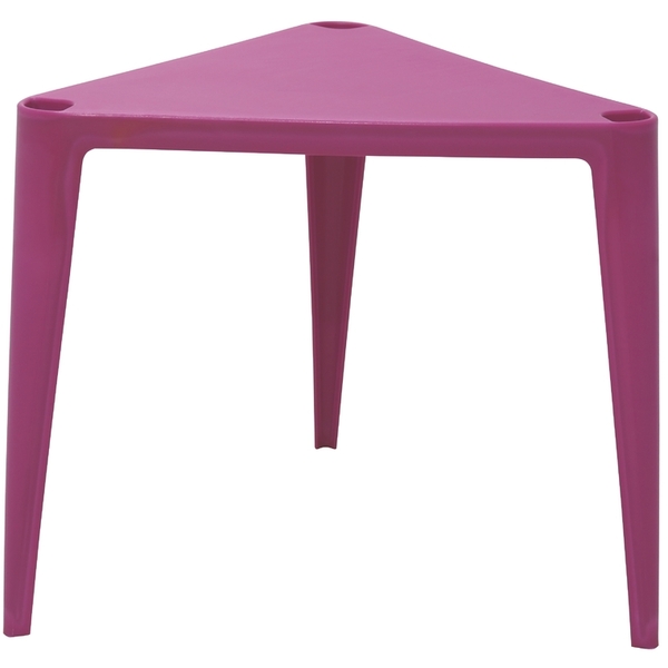 Mesa Infantil Sofia Em Polipropileno E Fibra De Vidro Rosa Tr