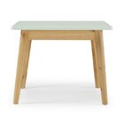 Mesa Infantil Toy 60x60cm  Branco/amêndoa