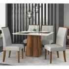 Mesa Itália 450 Tampo De Madeira Chanfrado 1200x900 Dj Móveis