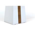 Mesa Itália 450 Tampo De Madeira Chanfrado 1200x900 Dj Móveis