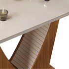 Mesa Jantar 6 Lugares Dalila Dj 1 70 Tampo Reto Carvalho Nobr