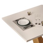 Mesa Jantar 6 Lugares Dalila Dj 1 70 Tampo Reto Carvalho Nobr