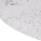 Mesa Jantar Cone 4a6 Cad. Carrara Oval 100x180cm Branco