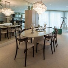 Mesa Jantar Cone 4a6 Lugar Espirito Santo Oval 100x180cm Bran