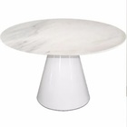 Mesa Jantar Cone 6 Lugar Espirito Santo Redonda 124cm Branco