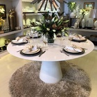 Mesa Jantar Cone 6 Lugar Espirito Santo Redonda 124cm Branco