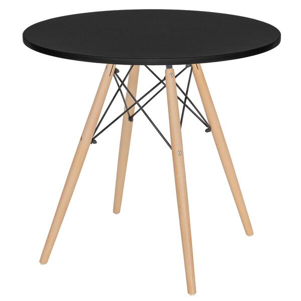 Mesa Jantar Cozinha Eames Eiffel Com Tampo Laminado 80 Cm - P