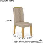 Mesa Jantar Kiara E 4 Cadeiras Yasmin Dj Moveis