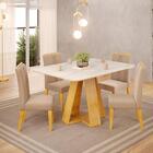 Mesa Jantar Kiara E 4 Cadeiras Yasmin Dj Moveis