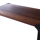 Mesa Jantar Madeira Pés De Ferro Estilo Industrial 1,80 Mts