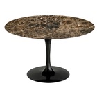 Mesa Jantar Saarinen 4 Lugar Imperial Redonda 107cm Preto