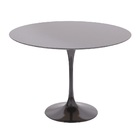 Mesa Jantar Saarinen 4 Lugar Sao Gabriel Redonda 107cm Preto
