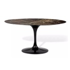 Mesa Jantar Saarinen 4a6 Cad. Imperial Oval 100x180cm Preto