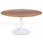 Mesa Jantar Saarinen 4a6 Cad. Madeira Imb. Oval 90x160cm Bran