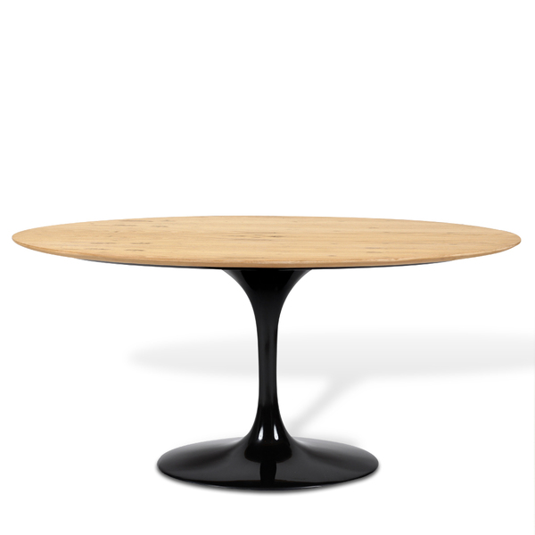 Mesa Jantar Saarinen 4a6 Lugar Madeira Freijo Oval 90x160cm P