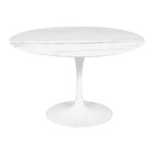 Mesa Jantar Saarinen 6 Cad. Espirito Santo Redonda 124cm Bran