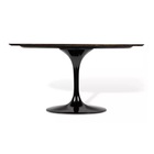 Mesa Jantar Saarinen Imperial Oval 137x244cm Preto