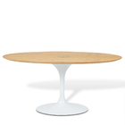 Mesa Jantar Saarinen Para 4a6 Cad. Madeira Freijo Oval 90x140