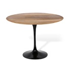 Mesa Jantar Saarinen Para 4a6 Cad. Madeira Imb. Redonda 137cm