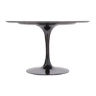 Mesa Jantar Saarinen Preto Absoluto Redonda 137cm Preto