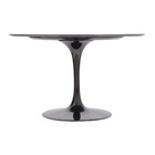 Mesa Jantar Saarinen Preto Absoluto Redonda 137cm Preto