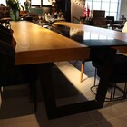 Mesa Jantar Wood Vidro 79x220x110cm