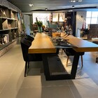 Mesa Jantar Wood Vidro 79x220x110cm