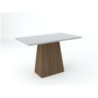 Mesa Jasmin 120x80 Imbuia/off White