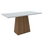Mesa Jasmin 160x90 Imbuia/off White