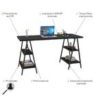 Mesa Kuadra Cavalete 150x60x75cm