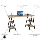 Mesa Kuadra Cavalete 150x60x75cm