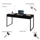 Mesa Kuadra Diretor 150x60x75cm C/02 Gavetas