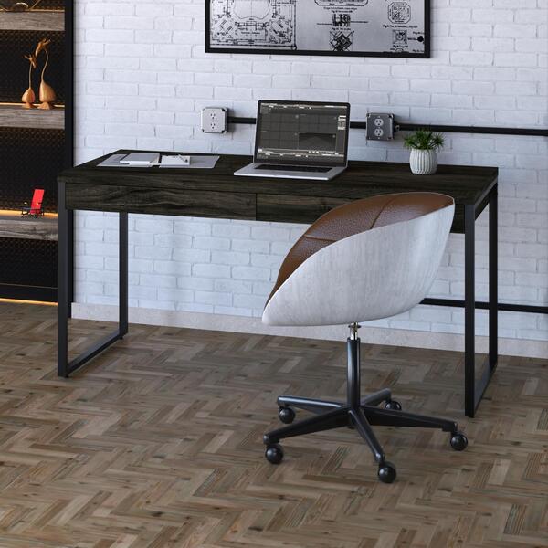 Mesa Kuadra Diretor 150x60x75cm C/02 Gavetas