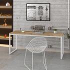 Mesa Kuadra Diretor 180x70x75cm Estrutura Branca