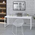 Mesa Kuadra Diretor 180x70x75cm Estrutura Branca