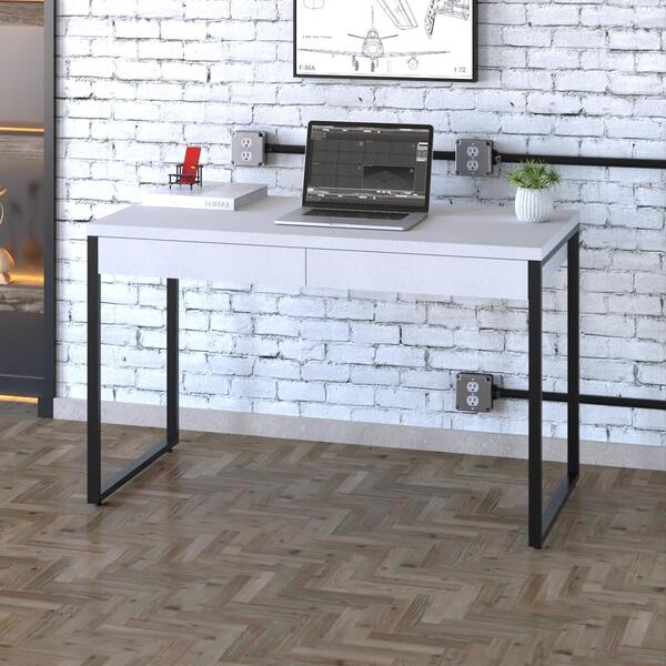 Mesa Kuadra Office 120x60x75cm C/02 Gavetas