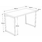 Mesa Kuadra Office 135x60x75cm