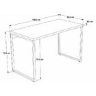 Mesa Kuadra Office 135x60x75cm