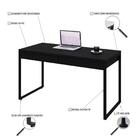 Mesa Kuadra Office 135x60x75cm C/02 Gavetas