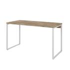 Mesa Kuadra Office 135x60x75cm Estrutura Branca