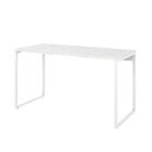 Mesa Kuadra Office 135x60x75cm Estrutura Branca