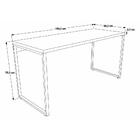 Mesa Kuadra Office 150x60x75cm