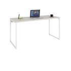 Mesa Kuadra Office 150x60x75cm Estrutura Branca